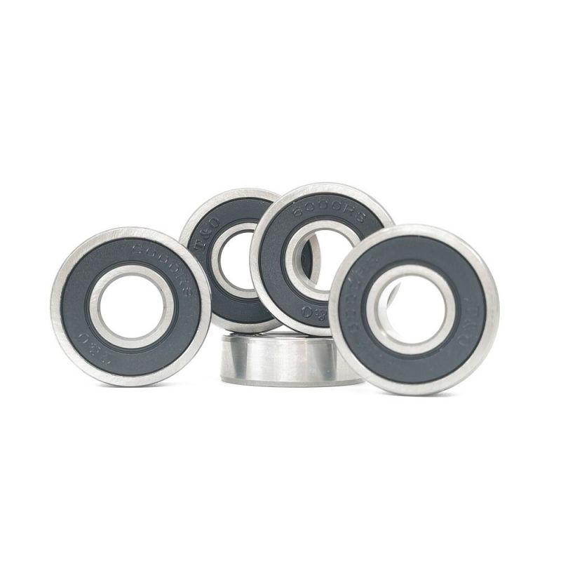 6000RS Carbon steel Double Rubber Sealed Deep Groove Ball Bearings