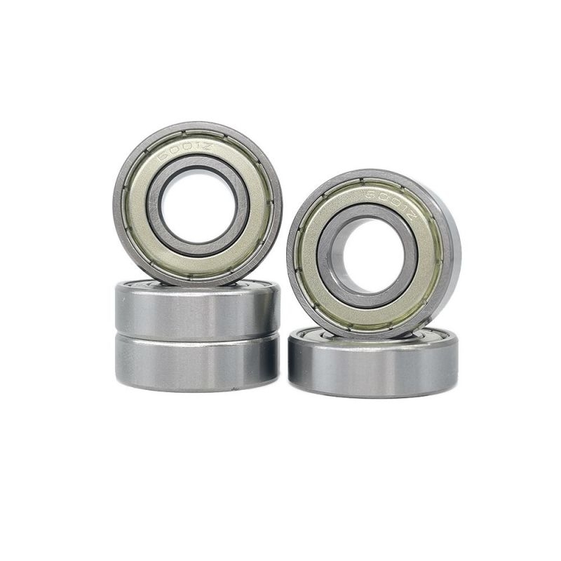 6001ZZ Oil Lubrication Double Iron Sealed Deep Groove Ball Bearing